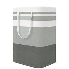 72L Laundry Hamper With Extended Handles, Collapsible Large Clothes Basket