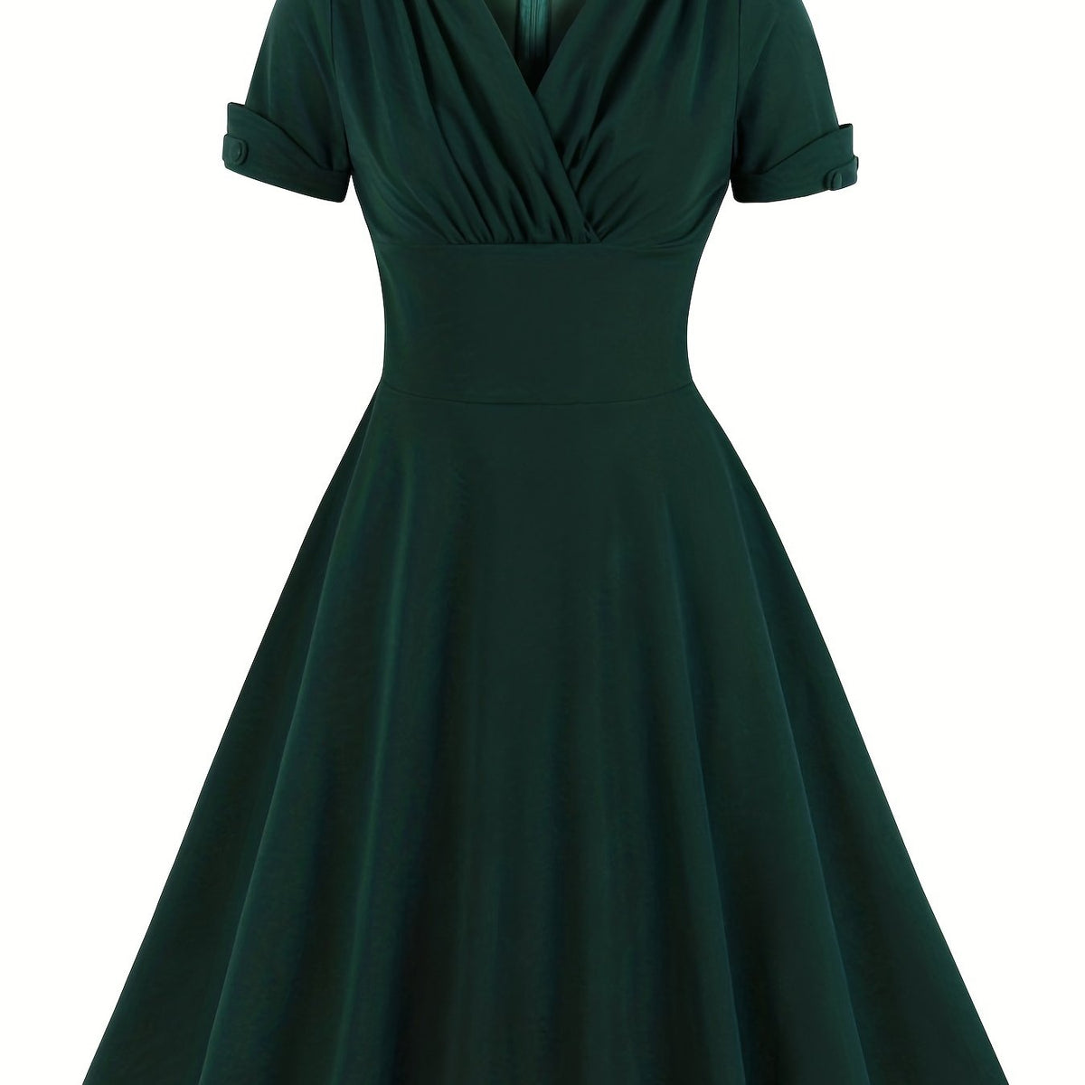  Women's A-line Retro Dress