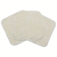 3pcs Bamboo Baby Bath Face Towels Soft Infant Washcloths