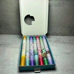 Floral Incense Set - 140 Sticks - 7 Scents - Yoga Meditation Gift