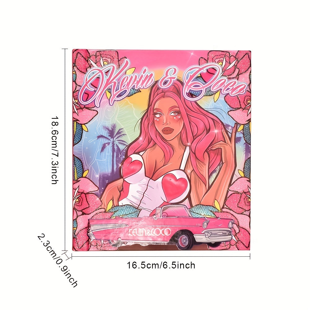 69 Eyeshadow Palette Three Layers Pearly Matte