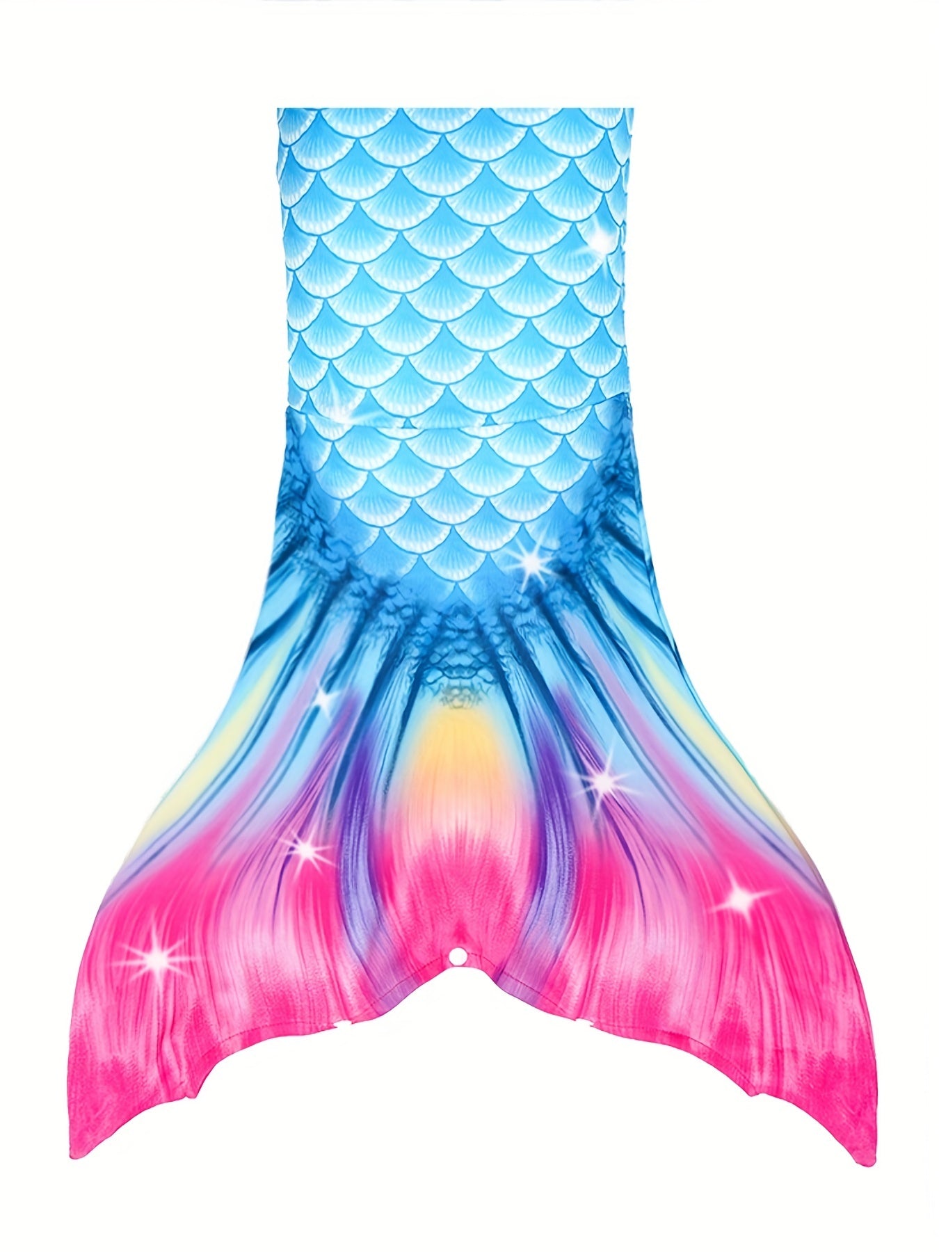 Mermaid Costume Swimsuit 3pc Set w/ Accessories Mermaid Princess Dress Up