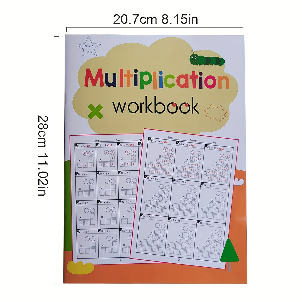 Multiplication & Division Workbook for Grades 3-5