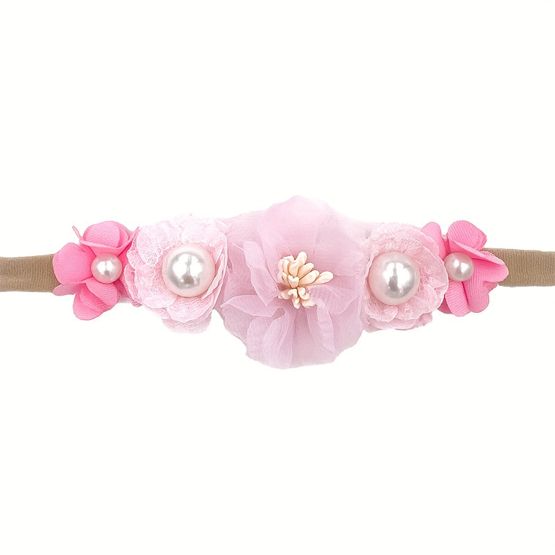 Artificial Flower Headband for Birthday Party