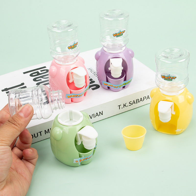 Mini Water Dispenser Doll House Kitchen Toy