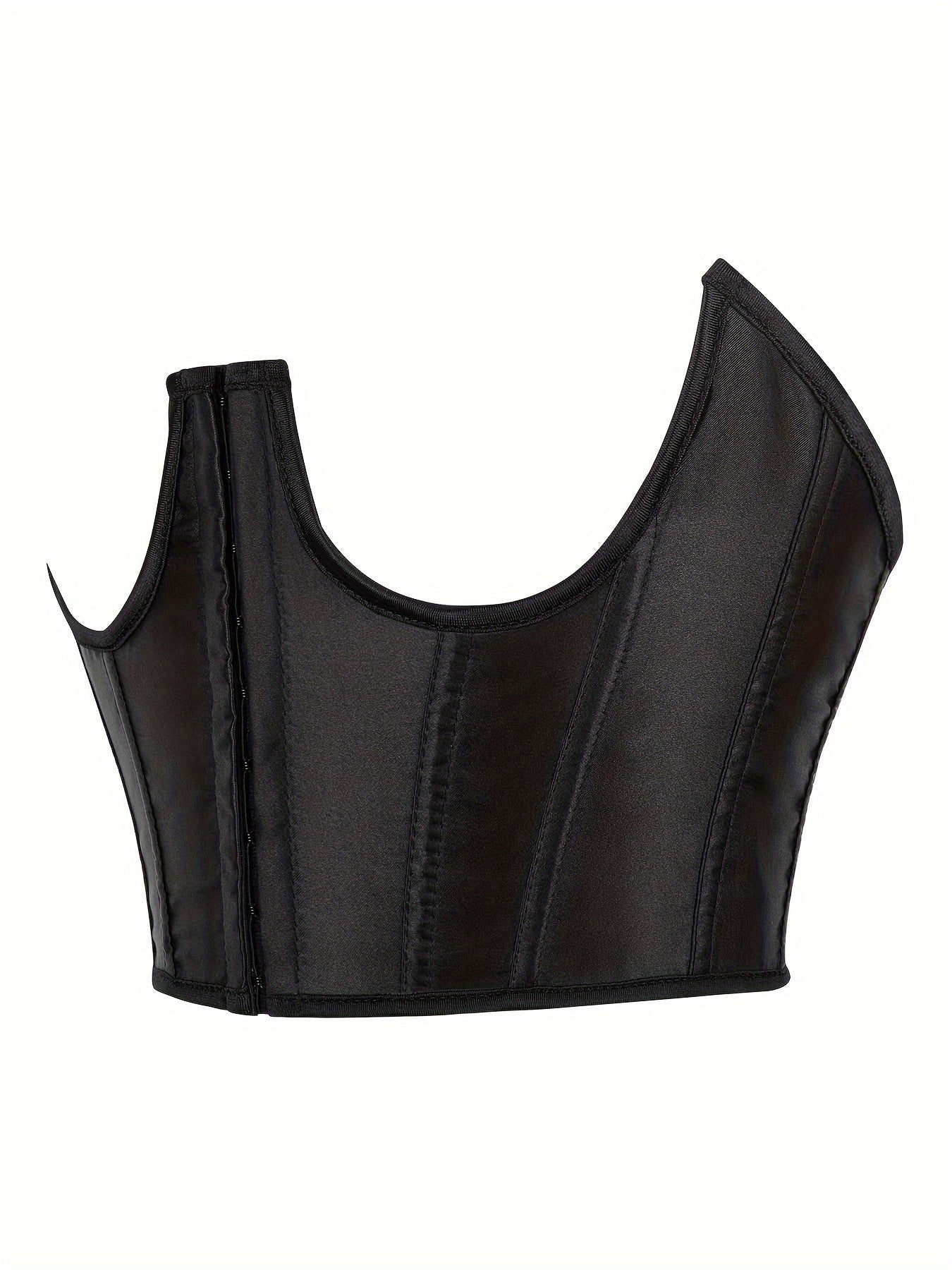 Strapless Corset Bustier Lace Up Body Shaper Lingerie