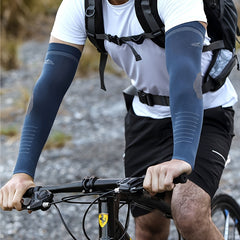 UV Protective Cooling Compression Arm Sleeves for Outdoor Activities