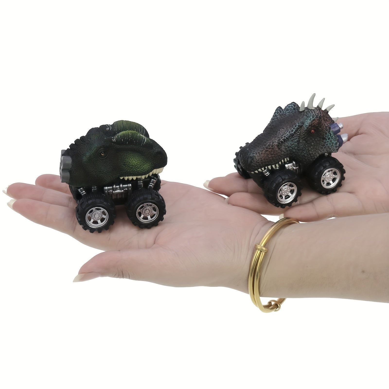 6pcs Pull Back Dinosaur Cars Animal Toys for Boys Girls