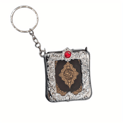 Mini Book Keychain For Men English Christmas Halloween Cross Car Keychain