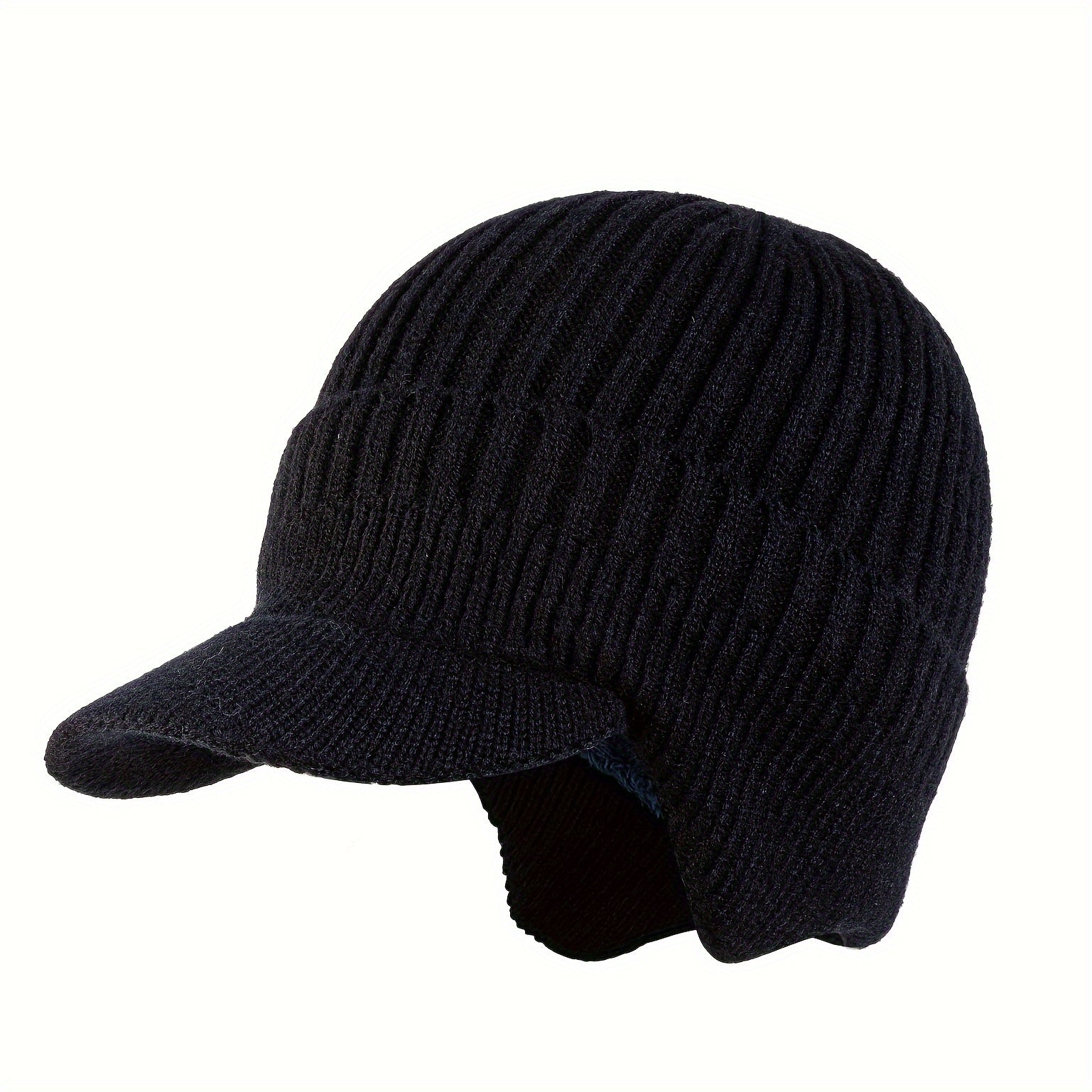 Men's Knitted Cap Winter Outdoor Windproof Ear Protection Warm Hat