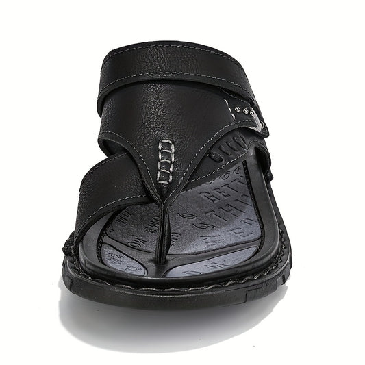 Men's Wear Resistant Non Slip Sandals Quick Drying Comfy Slides Beach Shoes