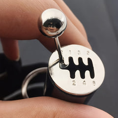 Gear Shifter Keychain Creative Souvenir Gift