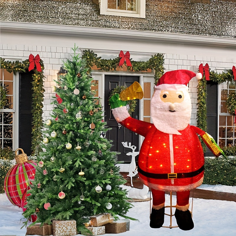 Artificial Christmas Tree Metal Stand Home Office Party Decoration