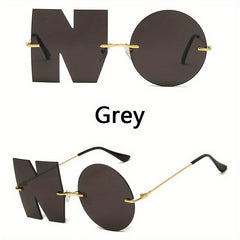 Men's Rimless Sun Glasses UV400 Sunglasses