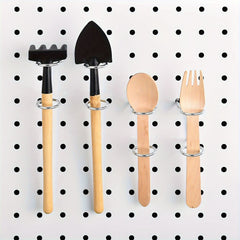 12pcs Screwdriver Pegboard Storage Hooks 2.54cm Hole Distance