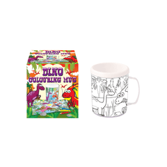 Dinosaur Colouring Mug with Heat-Activated Design