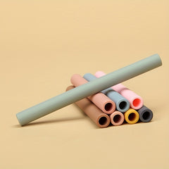 6pcs Reusable Baby Silicone Straws BPA-Free Straw Set for Babies and Toddlers