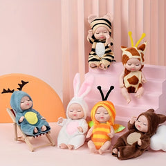 Simulative Sleep Doll Little Reborn Baby Comfort Doll For Boy Girl Toy Gift