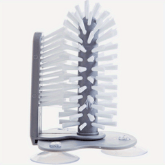 Glass Cleaning Brush Suction Cup Kitchen Tool