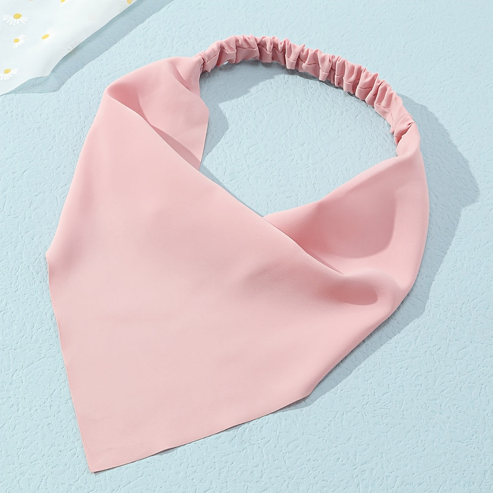 3pcs Summer Floral Headband Head Scarf Hair Accessories for Baby Girls