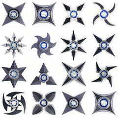 20pcs Assorted Fidget Spinner Finger Toys Acrylic Spinners & Patterns