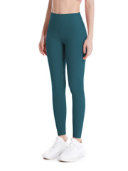 High Waist Crop Pants Slim Fitted Yoga Leggings With Pocket