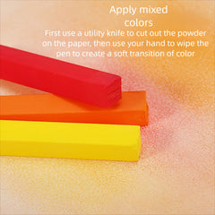 Colorful Soft Pastel Sticks for Art and Craft Projects