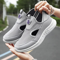 Women's Mesh Slip-on Walking Shoes Lightweight Outdoor Casual Sneakers