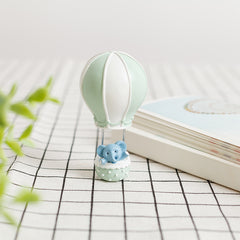 Animal Hot Air Balloon Ornament for Dollhouse