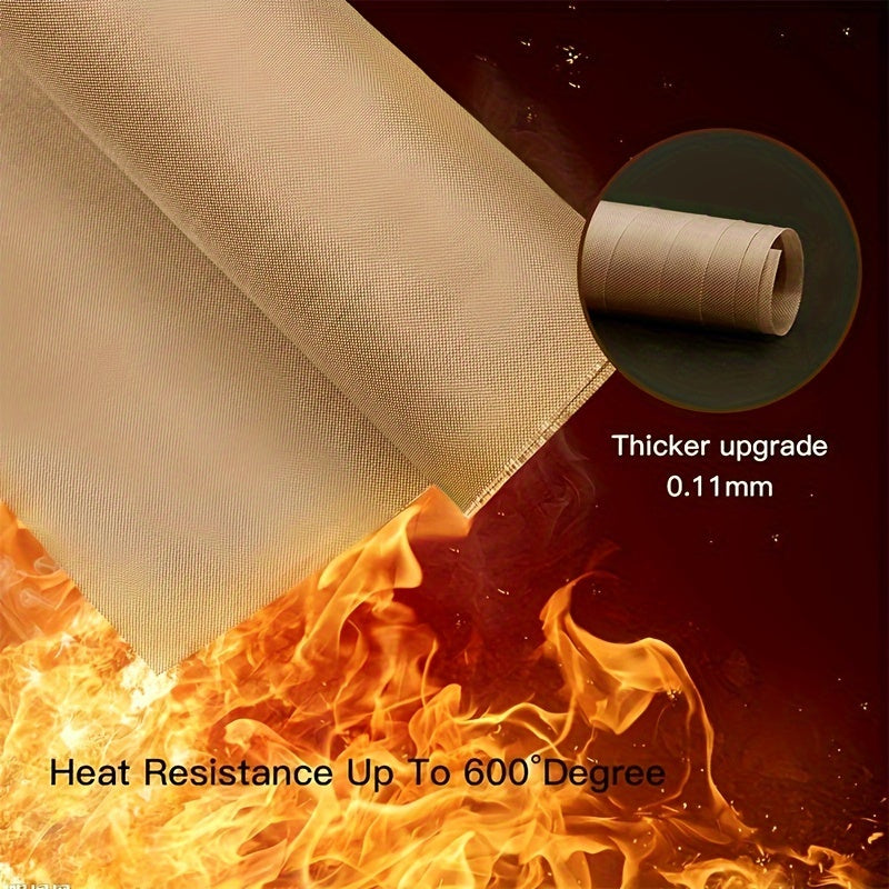 3pcs PTFE Teflon Heat Press Transfer Sheet Non Stick 40 X 30 Reusable Mat