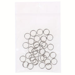 50pcs 48mm Nylon Dart Shafts 2BA Screw Thread Rod Stem with Protective Ring