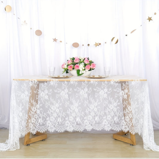Rectangle Lace Tablecloth 152x304 Lace Tablecloth Vintage Tea Party Table Cloths