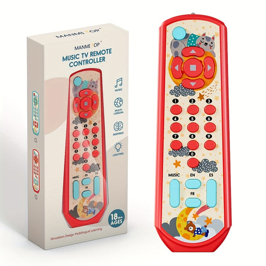Early Educational TV Remote Control Baby Toy 6 Months Plus