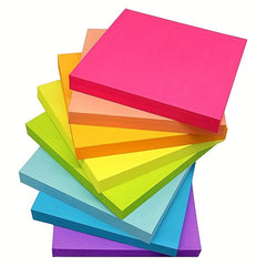 6pcs Sticky Notes 7.62x7.62 cm 2X Sticky School Supplies