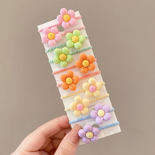 80pcs Baby Girls Cartoon Hair Bands Various Styles