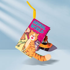 3D Sensory Cloth Book for Babies with Multiple Textures & Sounds