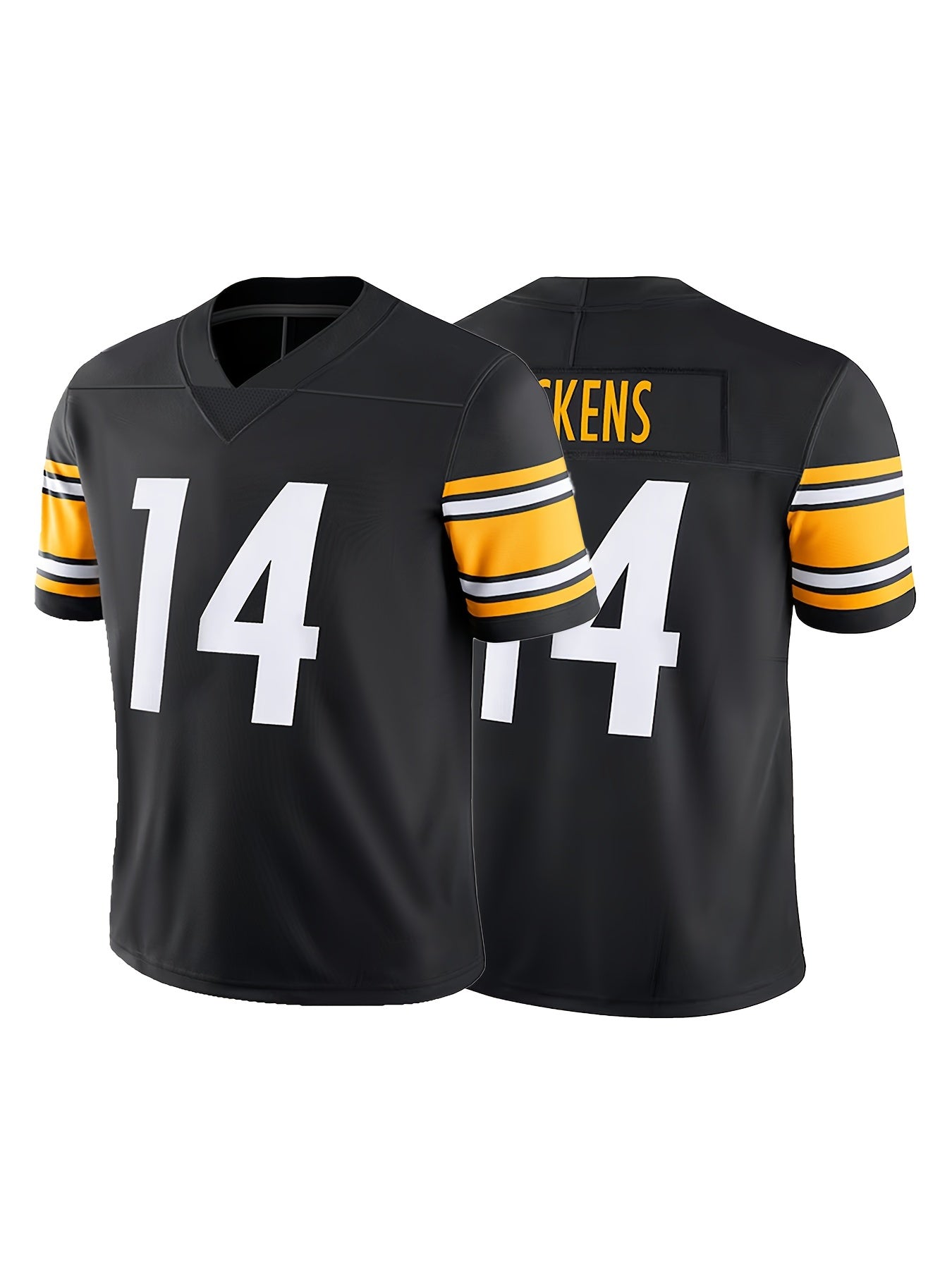 Youth American Football Jersey V Neck Short Sleeve