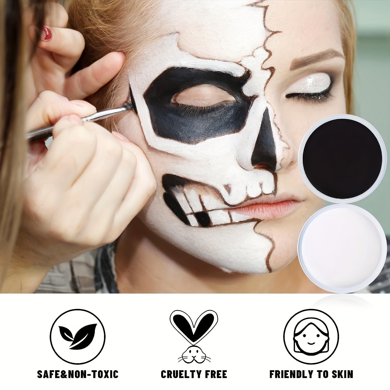 Halloween Makeup Face Body Paint Kit