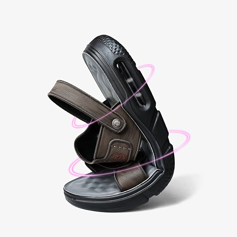 Men's Casual Synthetic Leather Sandals