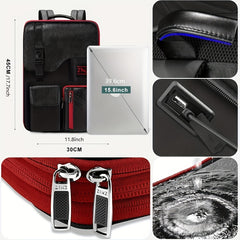 Outdoor Laptop Backpack Lightweight Expandable Business Travel Bag