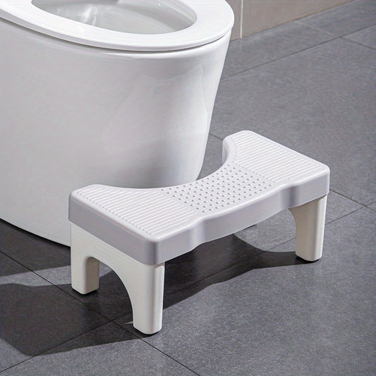 Portable Squatting Poop Foot Stool for Adults - Non Slip Toilet Assistance Step