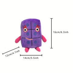 Numberblocks Plush Toys Math Learning Colorful Blocks Stuffed Animals