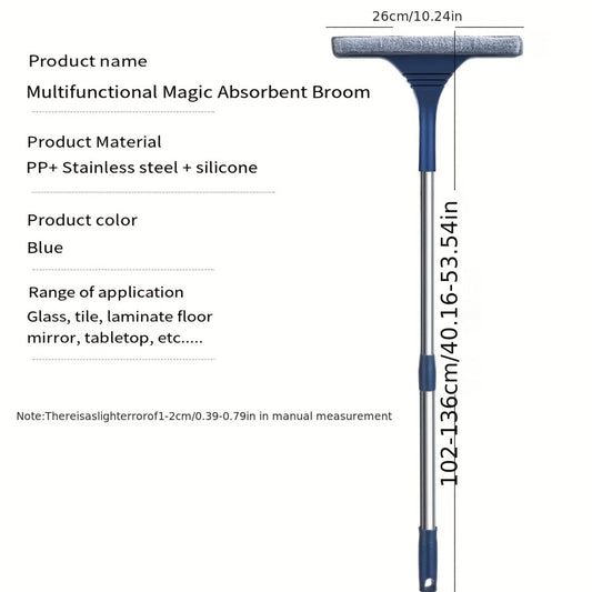 Glass Wipe Tool for High Rise Windows & Outside Windows