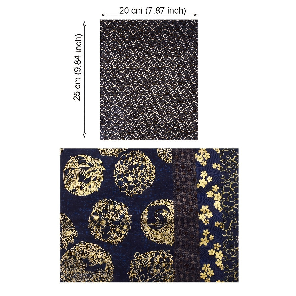 20x25cm Japanese Cotton Fabric Bundle for Patchwork Sewing Dolls & Bags