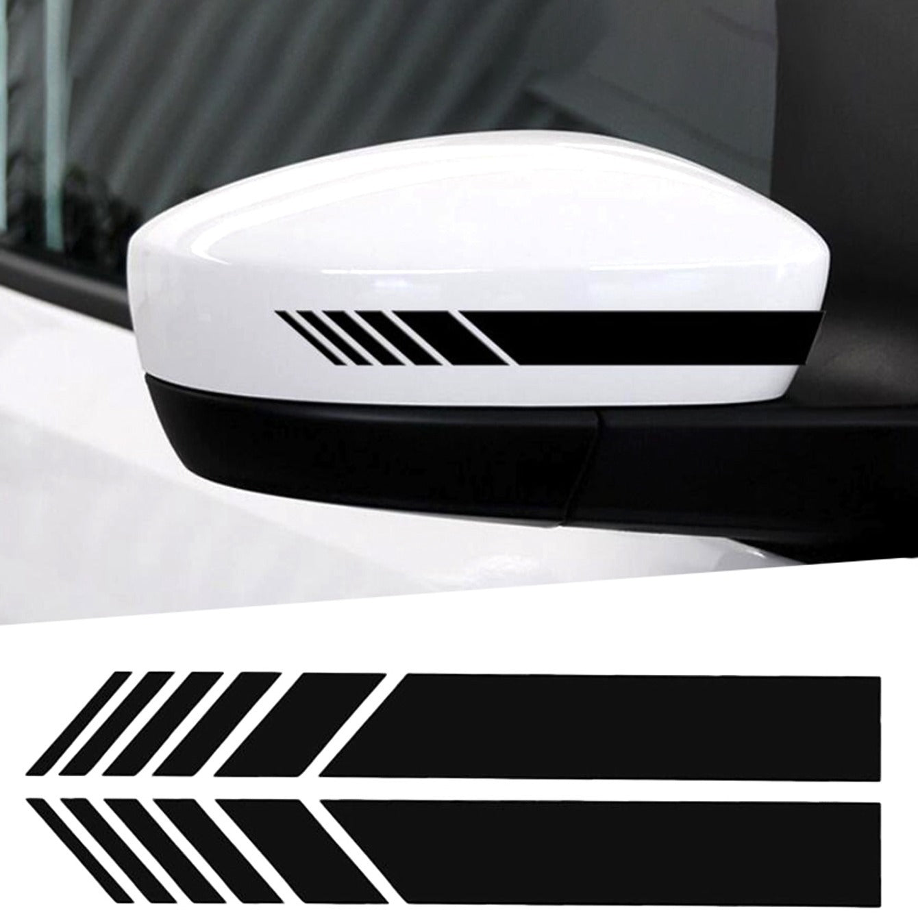 2pcs Car Side Mirror Sticker