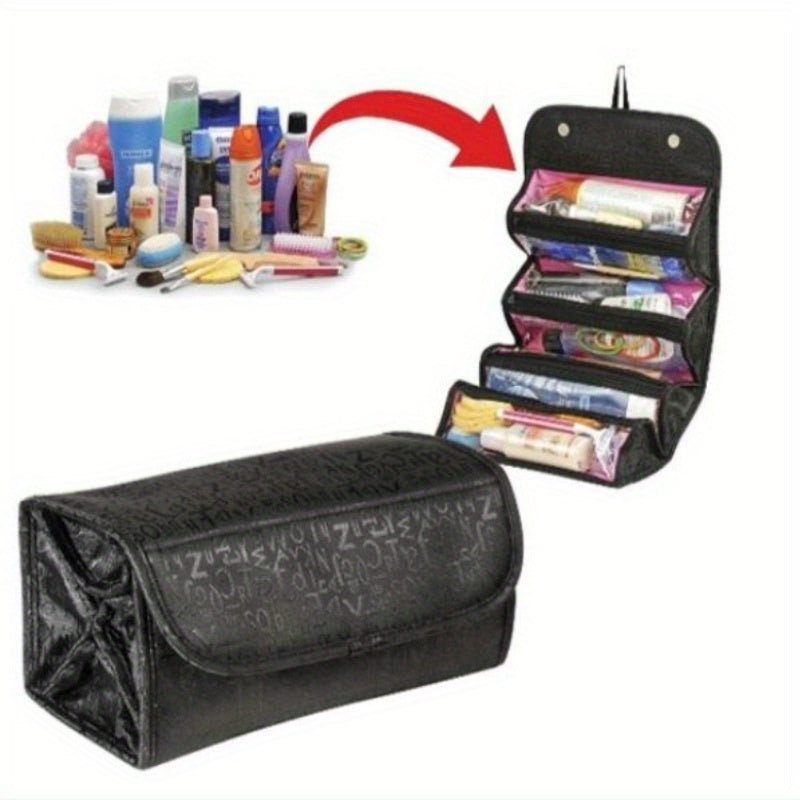 Large Capacity Travel Cosmetic Bag Storage Box Portable Organizer