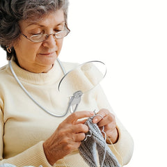 Portable Hands-Free Magnifying Glass for Reading Sewing Cross Stitch