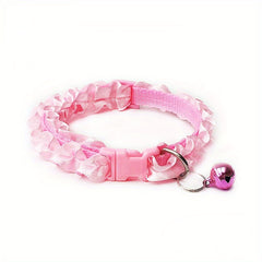 Flower Cat Collar with Bell - Small/Medium Kittens, Puppies