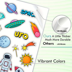 Koala Printable Vinyl Sticker Paper Matte Waterproof 10 Sheets