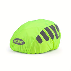 Cycling Helmet Rain Shield Waterproof Cover Reflective Safety Hood